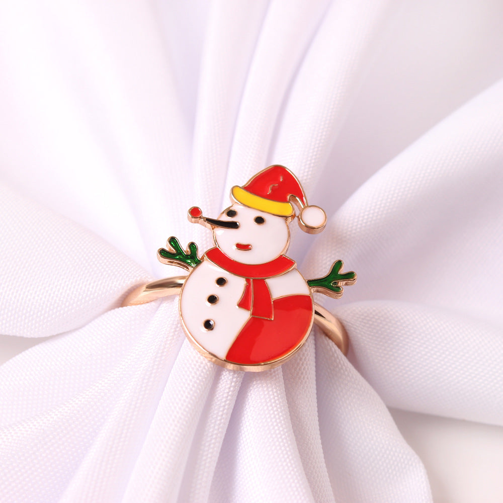 Christmas napkin rings