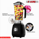 This multipurpose blender has a 2000W motor and 6 titanium blades for effective beating, blending, chopping, crushing ice, grinding, liquefying, and pureeing.