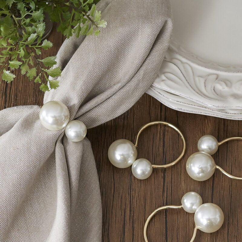 Pearl napkin ring