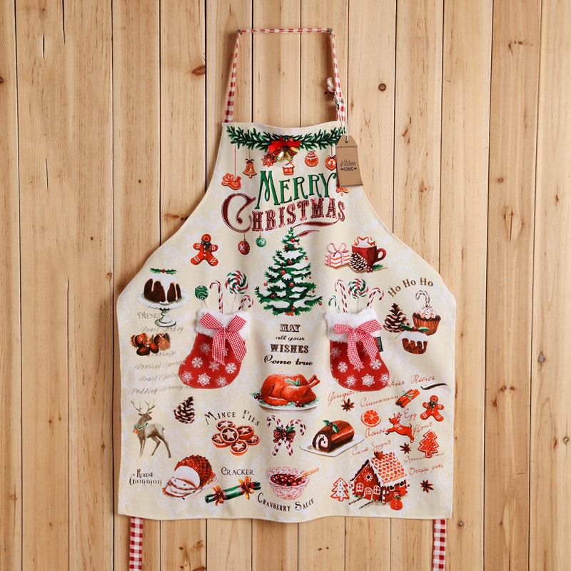 Christmas apron