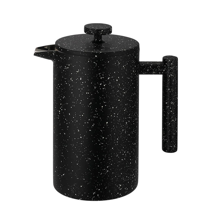 Starry black retro looking press pan