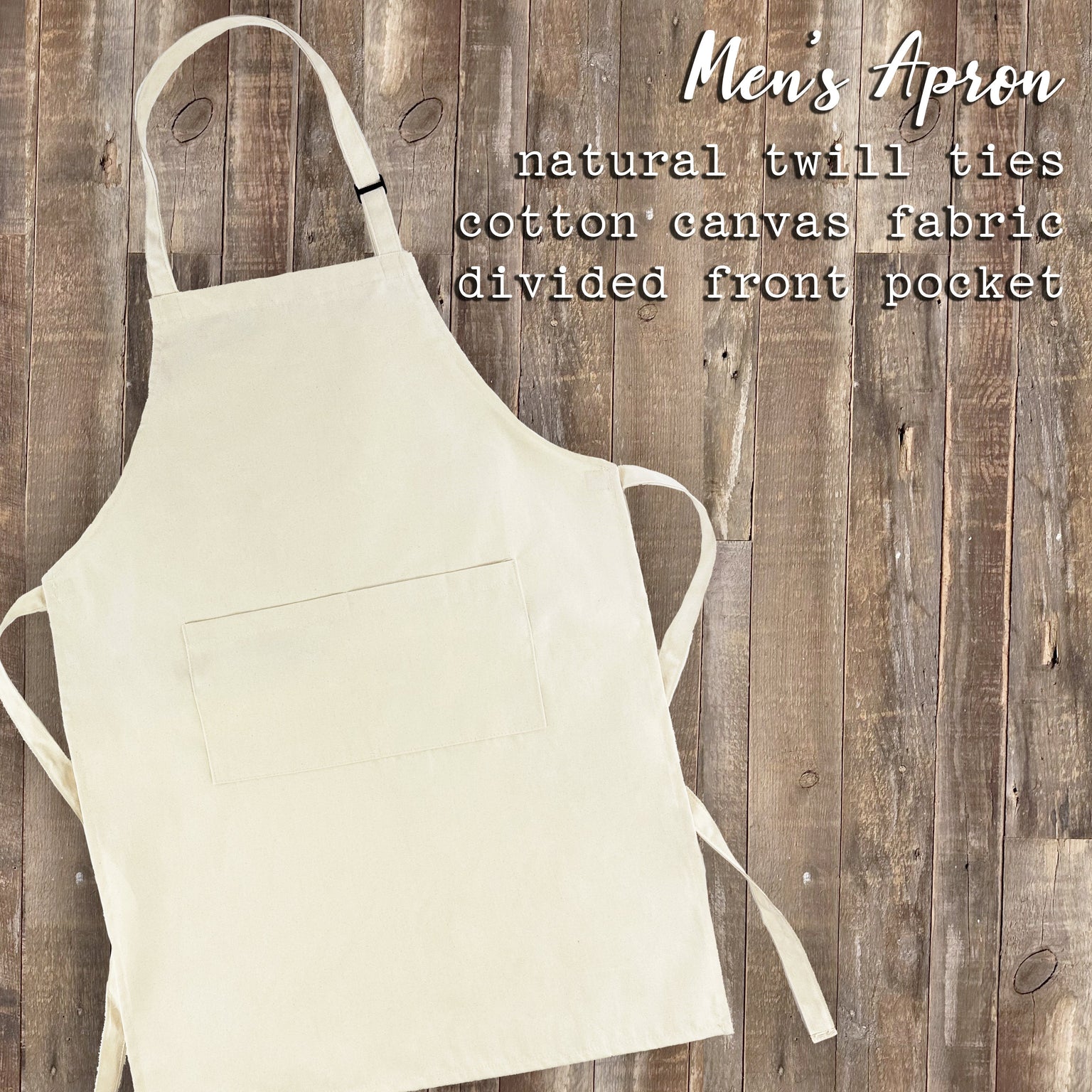 Men's grilling apron