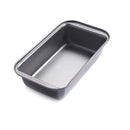 A non-stick coated toast pan for making loaf or cakes