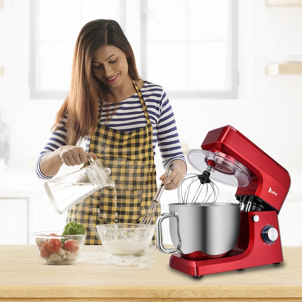 Let this red Stand mixer bring style and effortless baking into your kitchen!