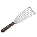 Make flipping crepes a breeze with this thin stainless steel spatula!