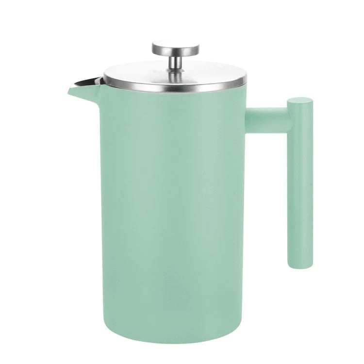 Cyan colored maker for preparing your favorite hot drink