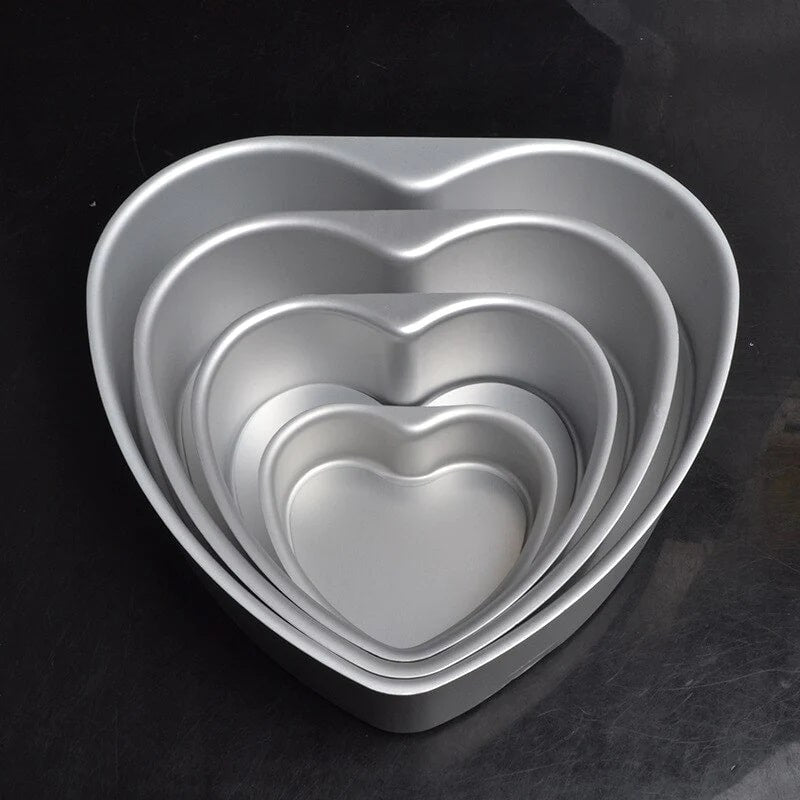 Heart shaped pans for baking the cutest and loveliest cakes