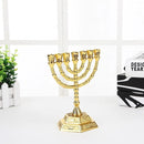 Small Menorah lampstand in a powerful symbol of light