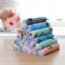 Soft coral velvet towels ideal for cleaning the kitchen and drying dishes