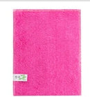 A pink quickly drying kitchen rag