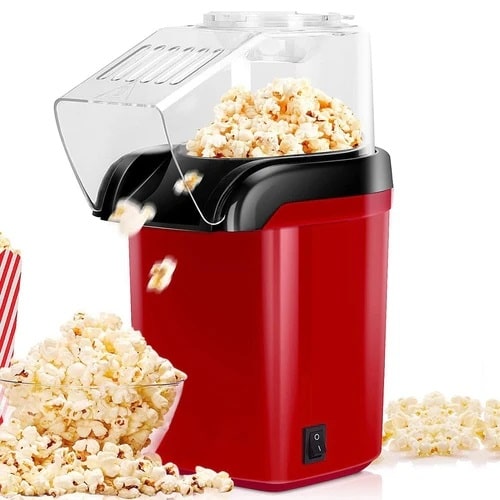 Mini popcorn popper that has a popping rate of 98%