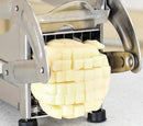 Making a large amount of fries is easy and fun with this French fries and potato cutter.