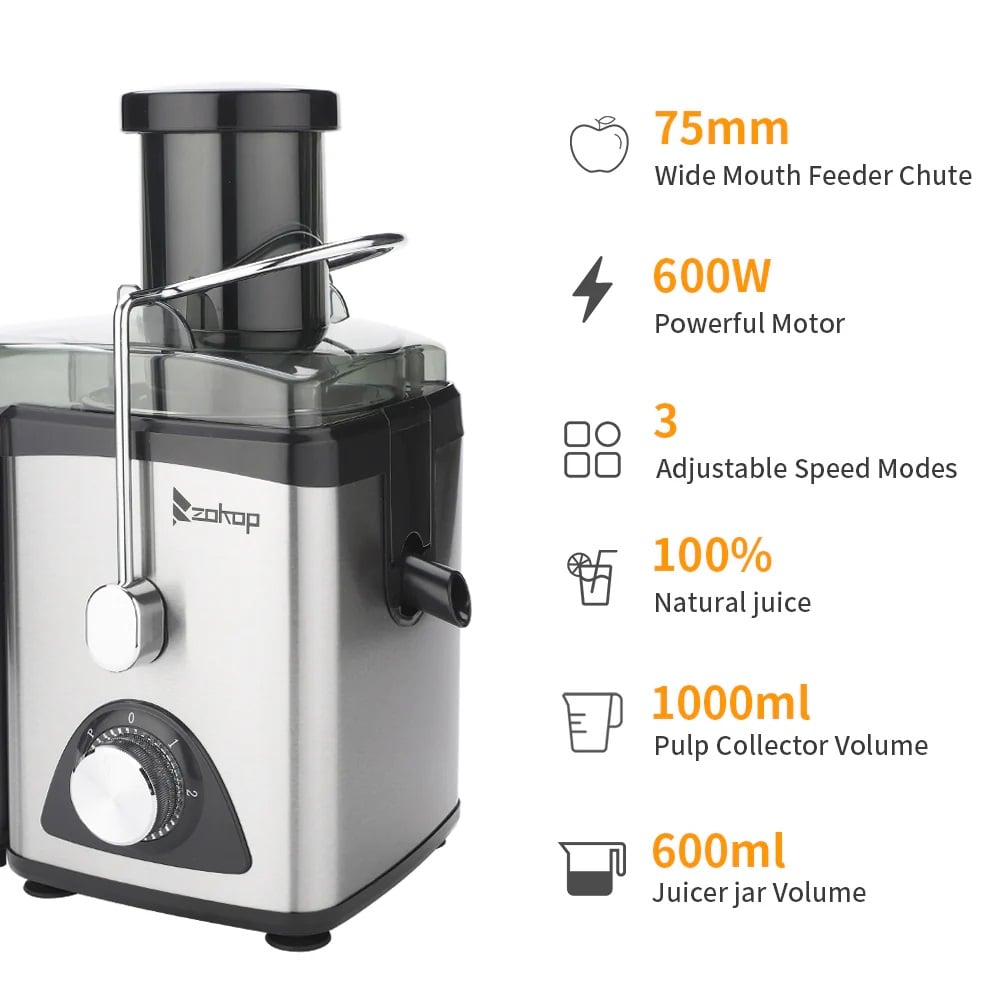 This safe-to-use and efficient electric fruit juicer is a real morning revitalizer. Discover the best fruits and vegetables to juice for your favourite juice.