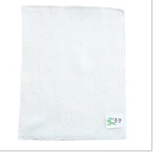 White kitchen cloth made with natural fibers